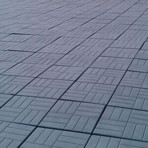 Тротуарна плитка “Паркет 400*400” Одношарова
